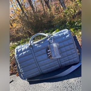 Large Brand New Grey Steve Madden Weekender Bag
